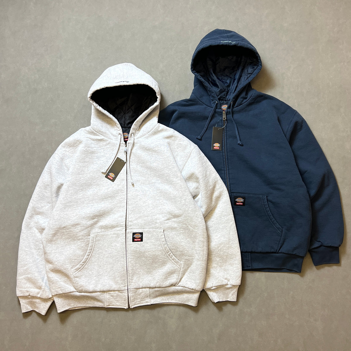 Supreme Dickies Zip Up Sweatshirt Navy Supreme ジップアップ