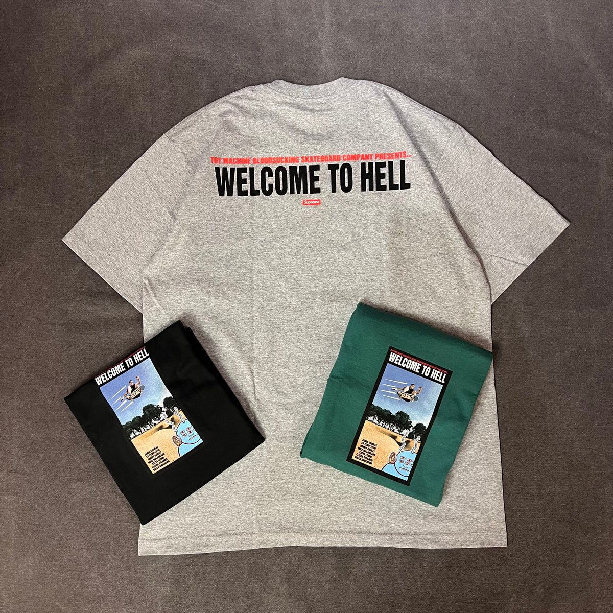 SUPREME TOY MACHINE WELCOME TO HELL TEE – Trade Point_HK