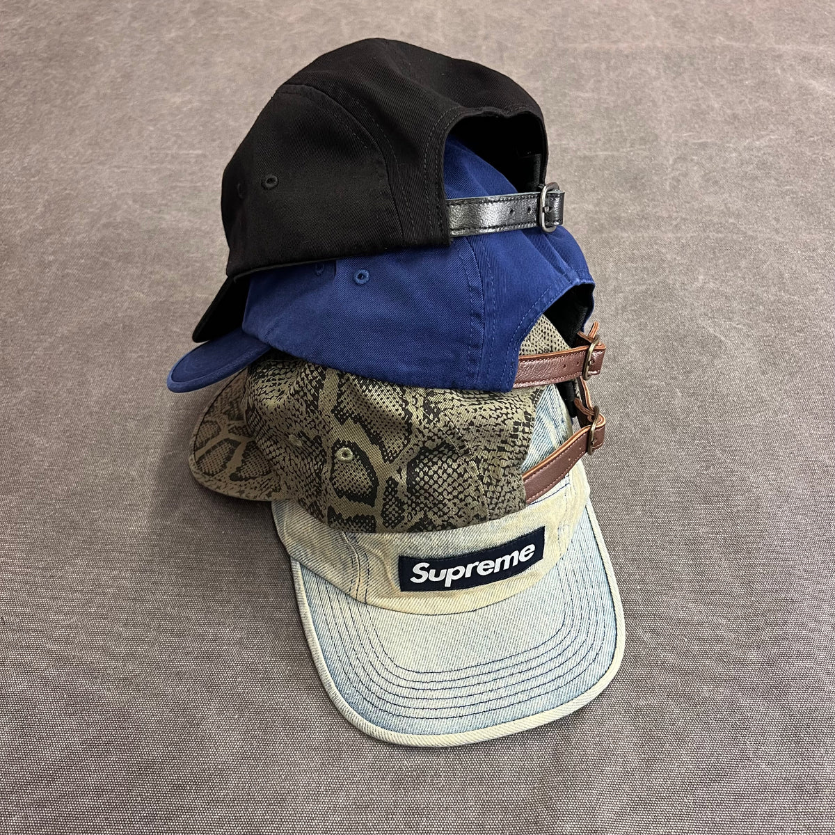 SUPREME WASHED CHINO TWILL CAMP CAP SS24