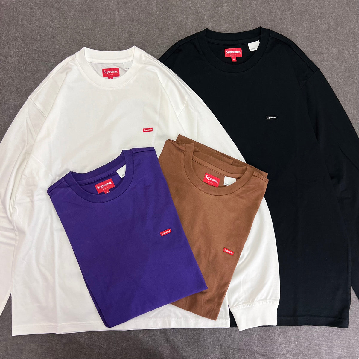 SUPREME SMALL BOX LOGO L/S TEE SS22 – Trade Point_HK