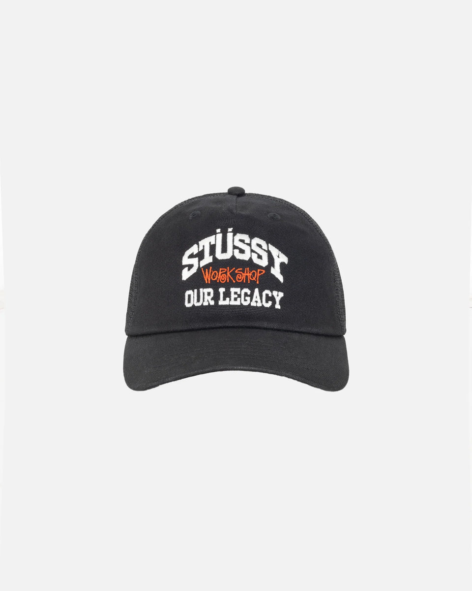 STUSSY OUR LEGACY WORK SHOP LOW PROFILE TRUCKER CAP – Trade