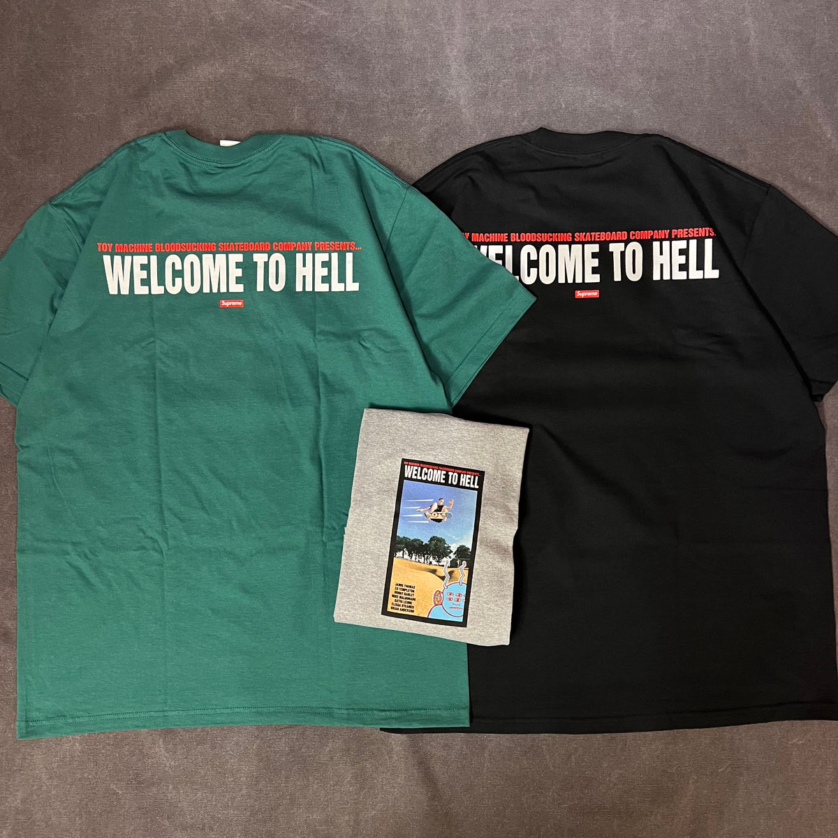 Supreme Toy Machine To Hell Tee - スケートボード