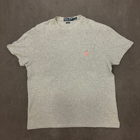 [PRE OWNED]-PALACE RALPH LAUREN WAFFLE POCKET T-SHIRT