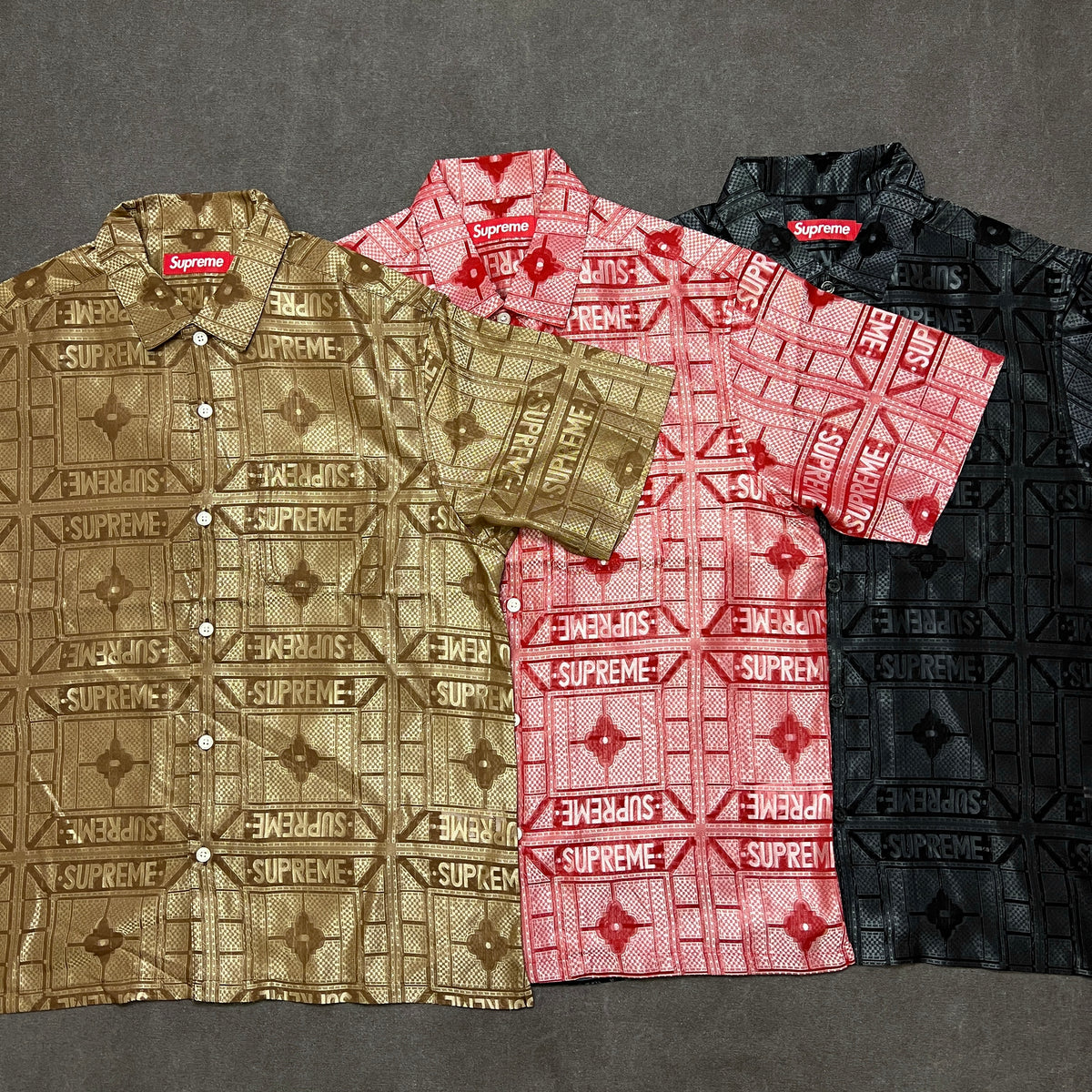 SUPREME TRAY JACQUARD SS SHIRT – Trade Point_HK