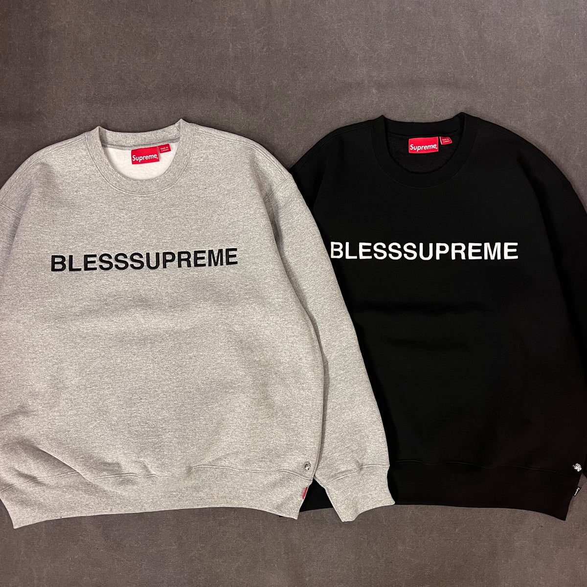 SUPREME BLESS CREWNECK