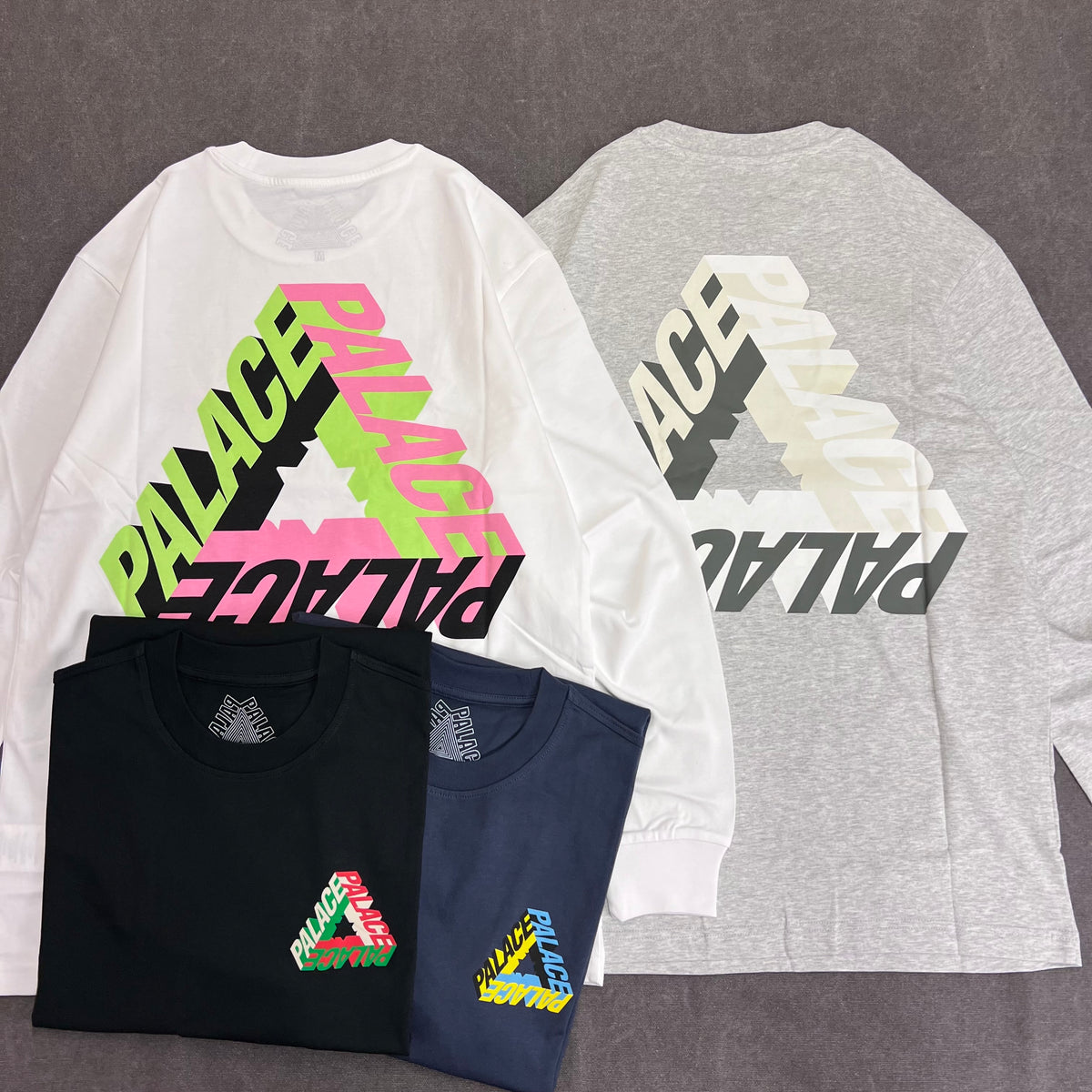 PALACE P3 Longsleeve ネイビー　サイズXL P3 LONGSLEEVE | PALACE SKATEBOARDS
