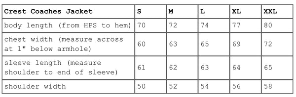 SUPREME CREST COACHES JACKET