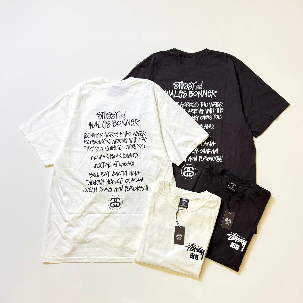 STUSSY WALES BONNER OCEAN SONG TEE – Trade Point_HK