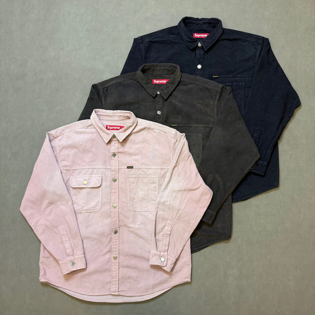 SUPREME WASHED CORDUROY SHIRT – Trade Point_HK