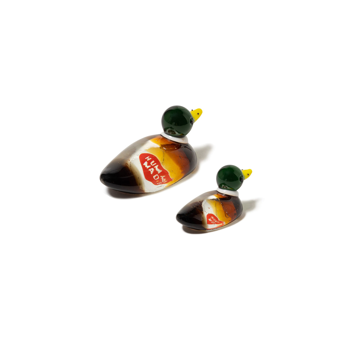 工芸品 DUCK PAIR GLASS FIGURINE Amazon.co.jp: HUMAN MADE DUCK PAIR GLASS FIGURINE : おもちゃ