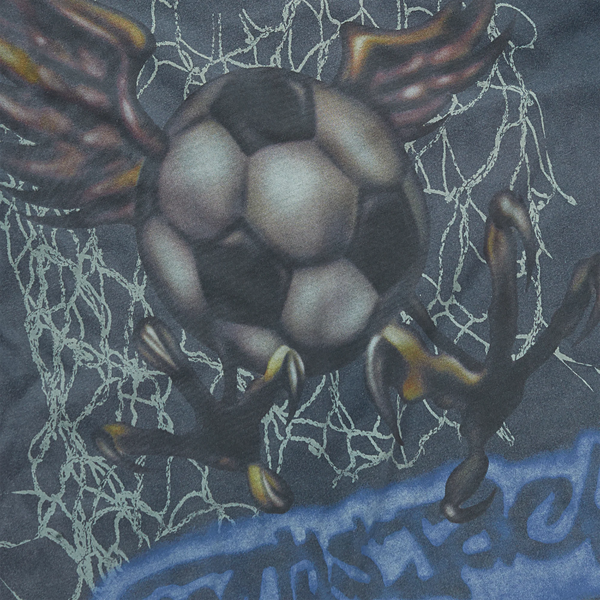 CJ X FCB WASHED SPRAY LOGO TEE