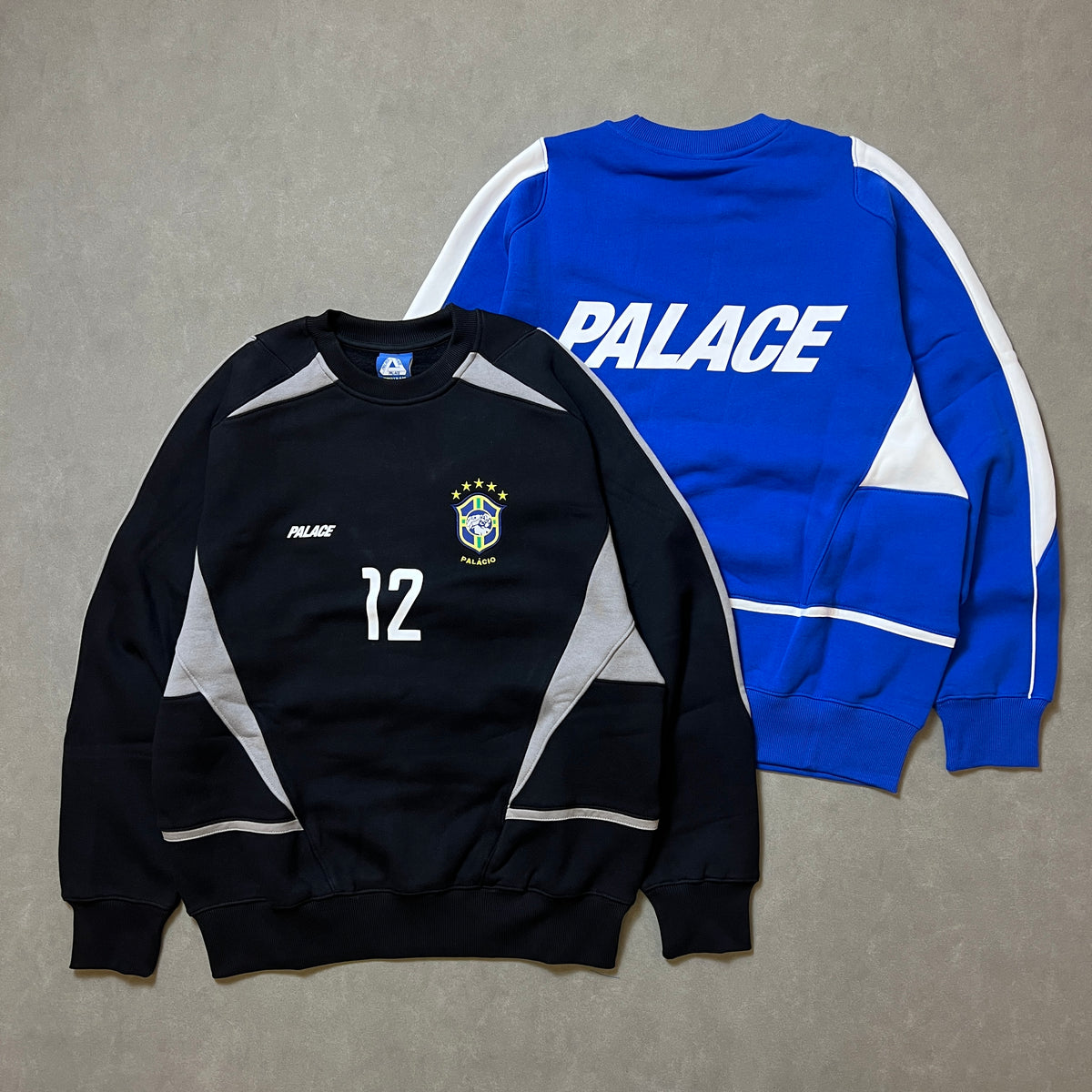トップス Palace Pro Team 02 Crew M Palace Pro Team 02 Crew Light Gray Men's - FW24 - US