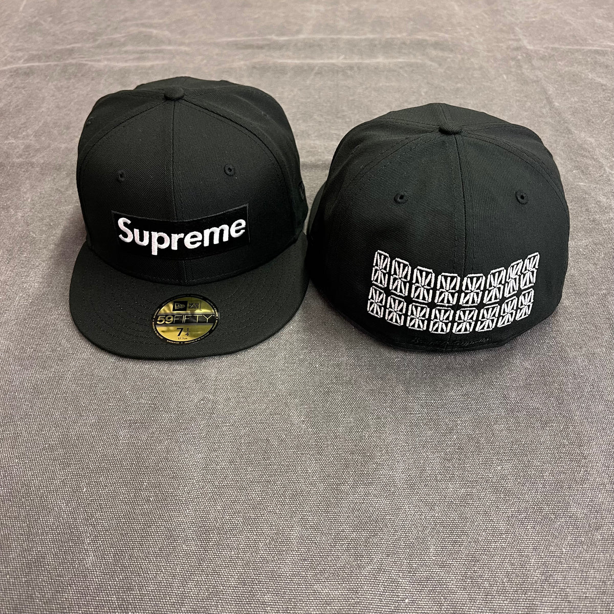 ★Supreme Sharpie Box Logo New Era 7 5/8 FECA3491-82E4-456F-A29F-