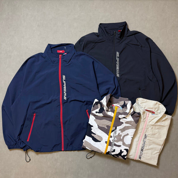SUPREME CONTRAST ZIP TRACK JACKET
