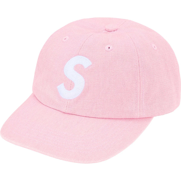 SUPREME PIGMENT COATED CANVAS S LOGO 6 PANEL