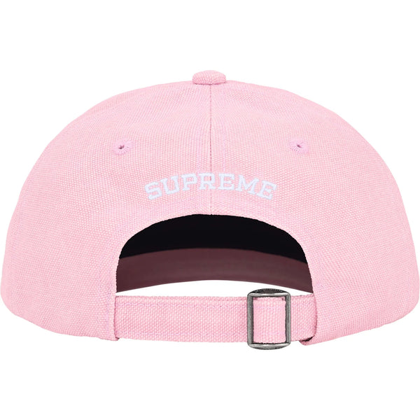 SUPREME PIGMENT COATED CANVAS S LOGO 6 PANEL