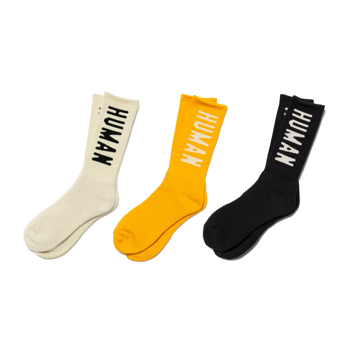 HUMAN MADE HM Logo Socks 