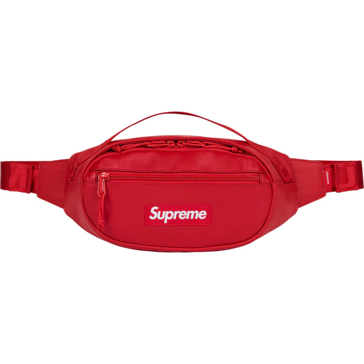 Supreme leather sales waist shoulder bag