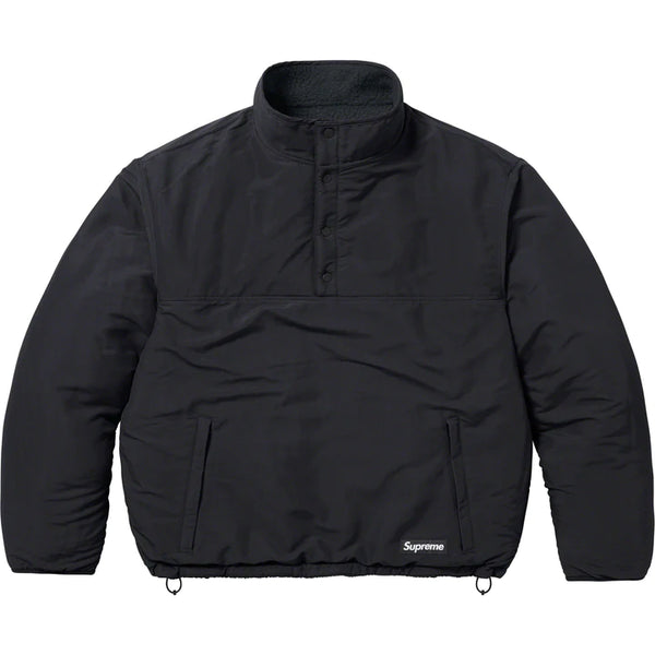 SUPREME POLARTEC SHEARLING REVERSIBLE PULLOVER