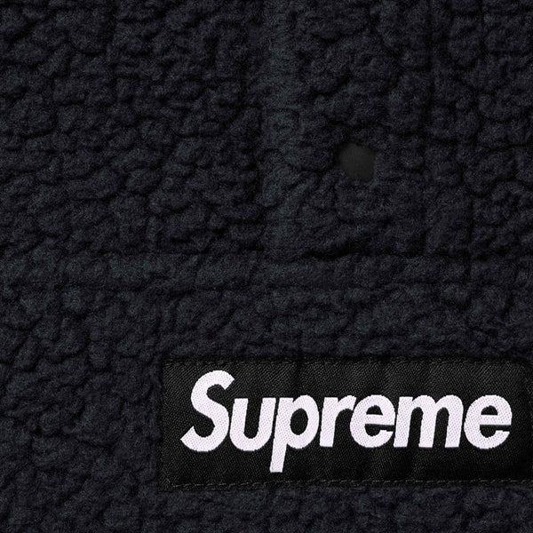 SUPREME POLARTEC SHEARLING REVERSIBLE PULLOVER