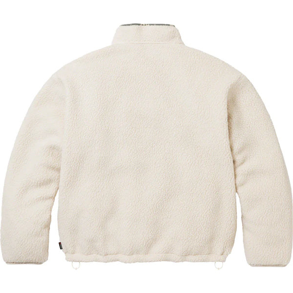 SUPREME POLARTEC SHEARLING REVERSIBLE PULLOVER