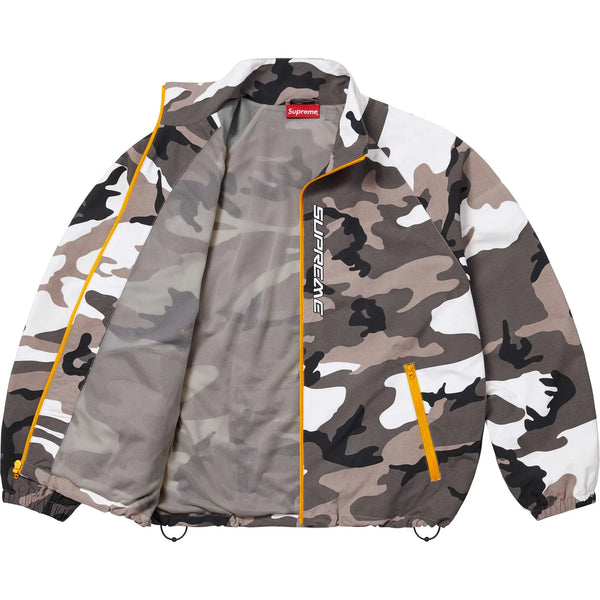 SUPREME CONTRAST ZIP TRACK JACKET