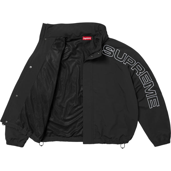 SUPREME SPELLOUT EMBROIDERED TRACK JACKET FW24