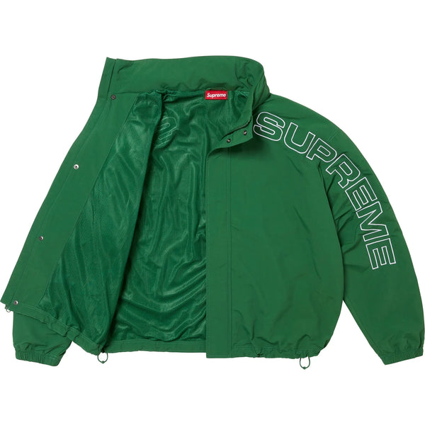 SUPREME SPELLOUT EMBROIDERED TRACK JACKET FW24