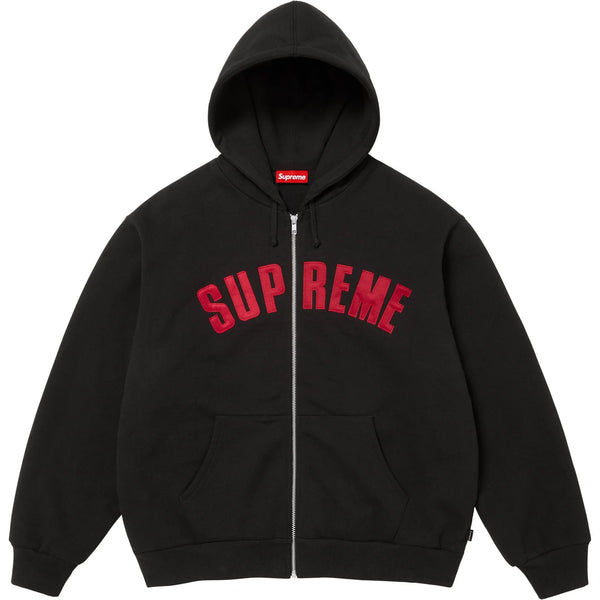 SUPREME ARC THERMAL LINED ZIP UP HOODED SWEATSHIRT