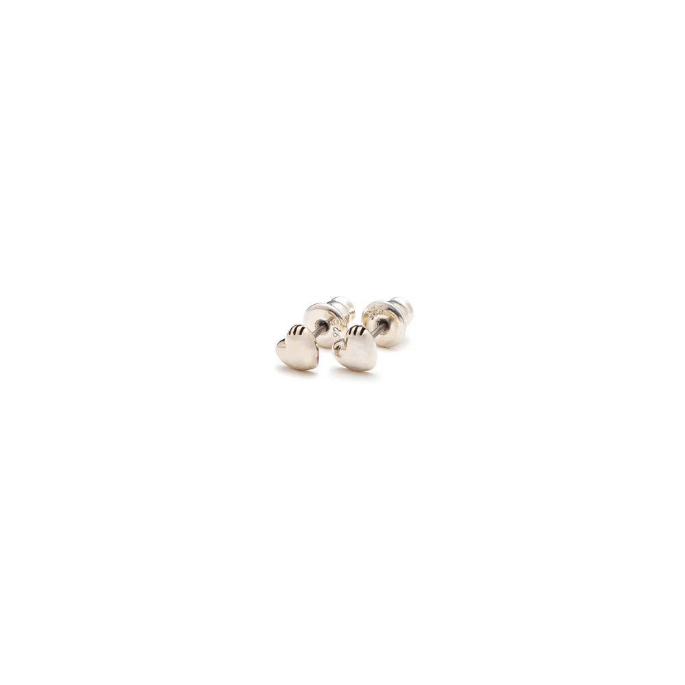 HUMAN MADE HEART SILVER EARRINGS – Trade Point_HK