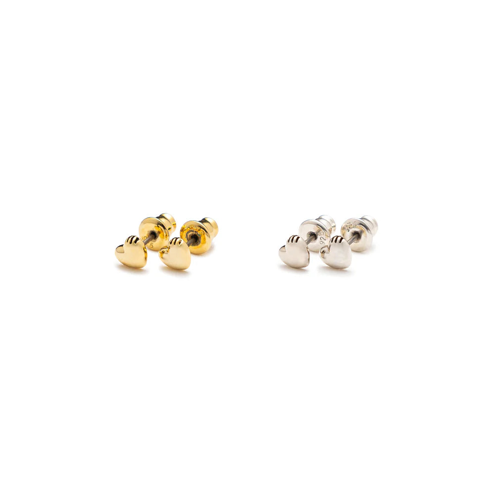 HUMAN MADE HEART SILVER EARRINGS – Trade Point_HK HUMAN MADE HEART SILVER EARRINGS – Trade Point_HK