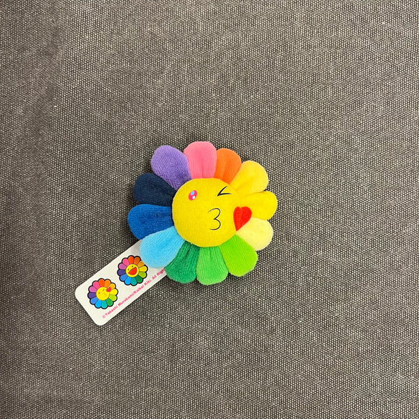 TAKASHI MURAKAMI FLOWER EMOJI KEYCHAINS 8CM