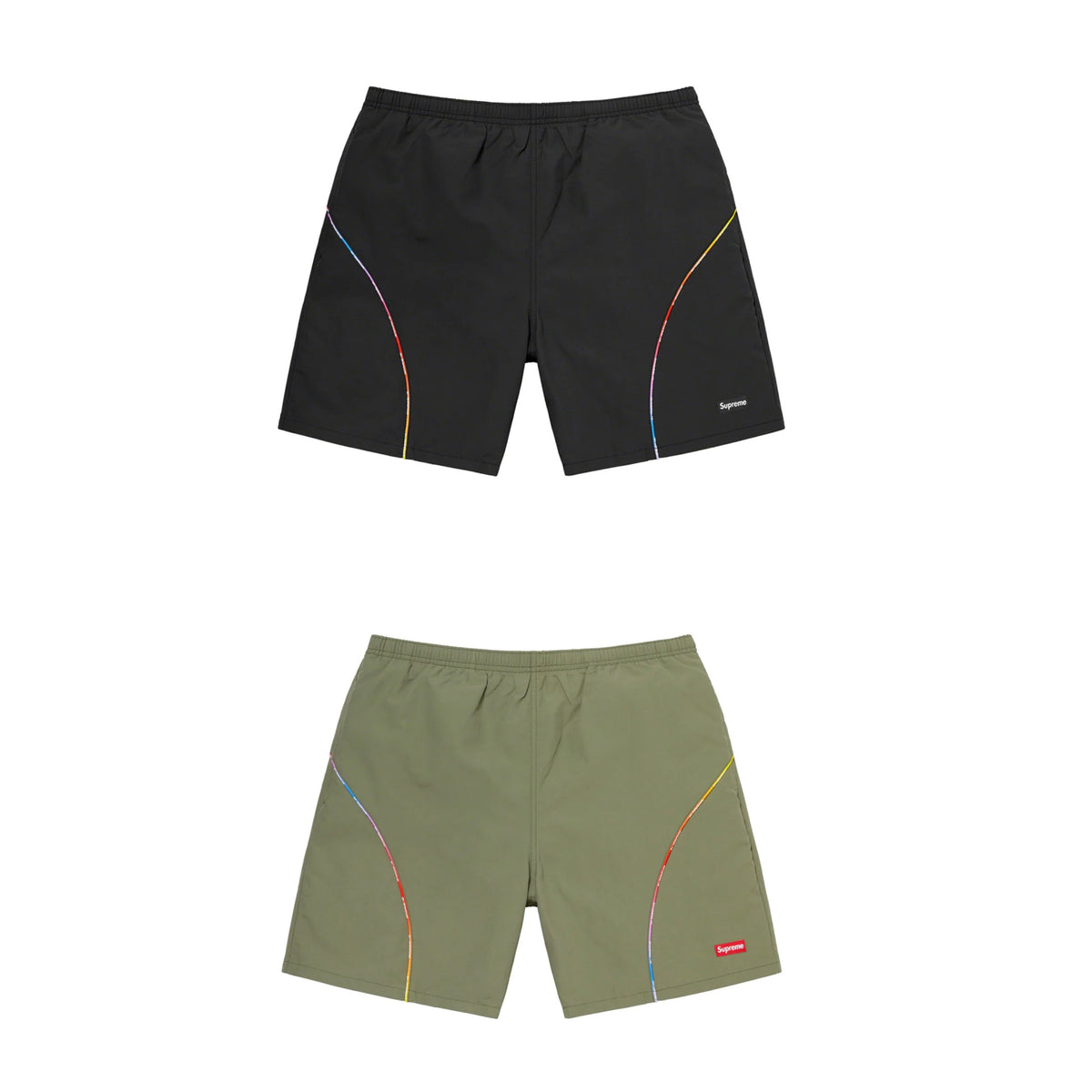 SUPREME GRADIENT PIPING WATER SHORT – Trade Point_HK