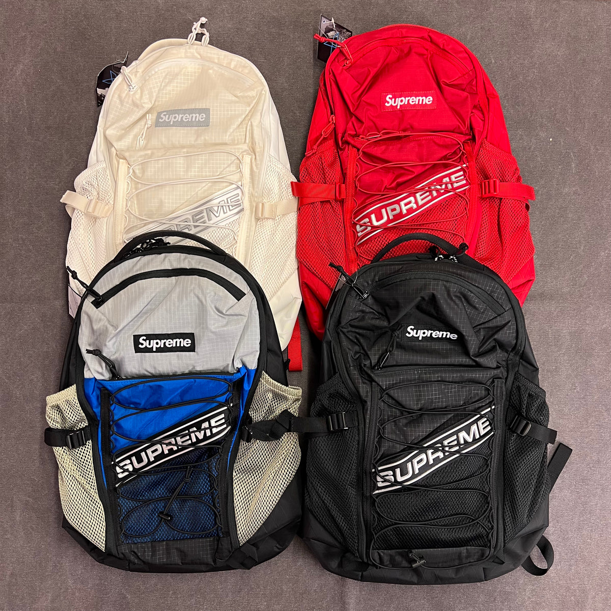 FW17 Supreme backpack  Supreme backpack, Louis vuitton supreme