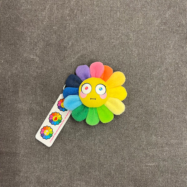 TAKASHI MURAKAMI FLOWER EMOJI KEYCHAINS 8CM