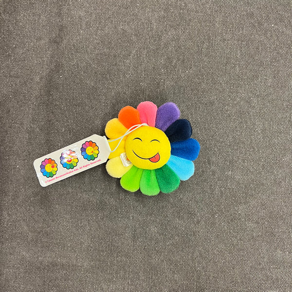 TAKASHI MURAKAMI FLOWER EMOJI KEYCHAINS 8CM
