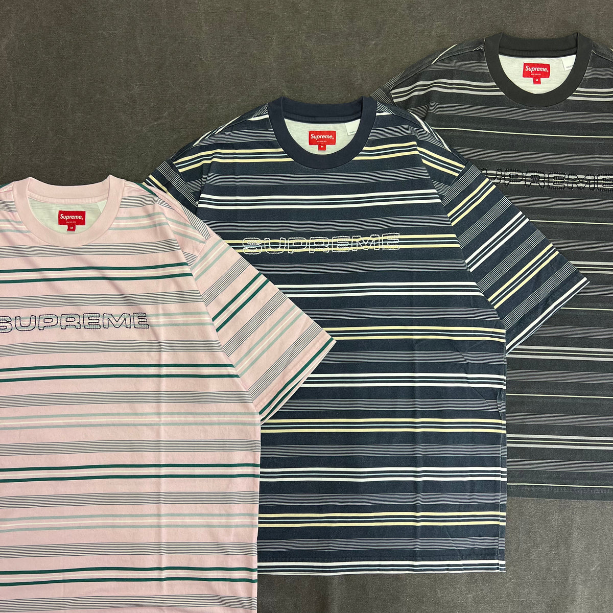 SUPREME DASH STRIPE S/S TOP – Trade Point_HK