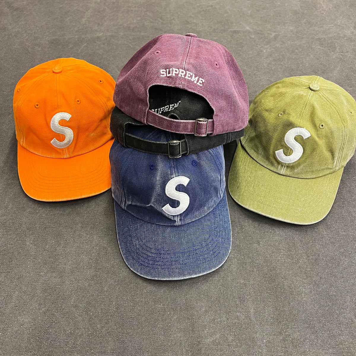 SUPREME PIGMENT CANVAS S LOGO 6 PANEL – Trade Point_HK