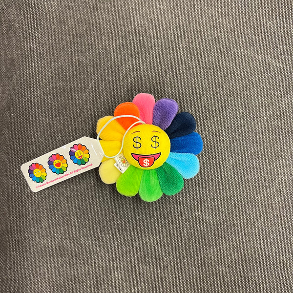 TAKASHI MURAKAMI FLOWER EMOJI KEYCHAINS 8CM