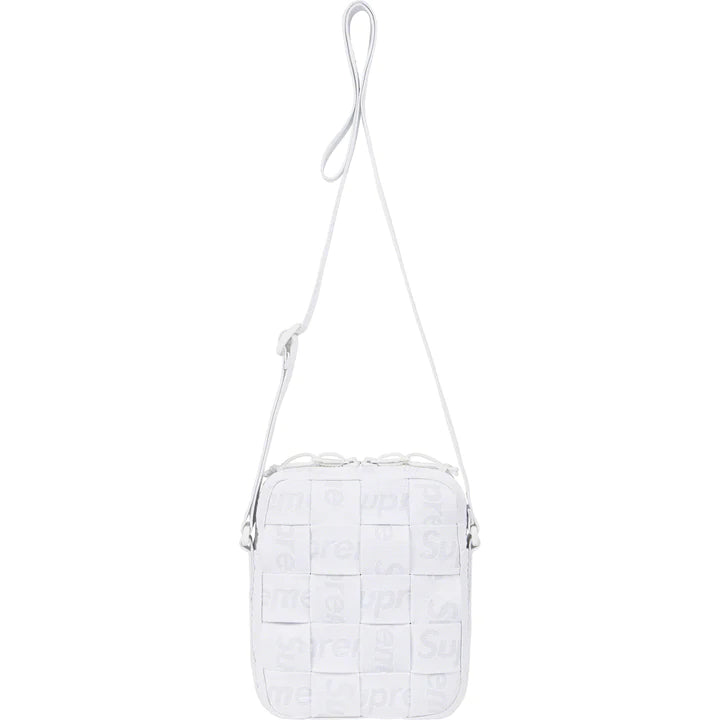 Supreme Woven Shoulder Bag White 白-