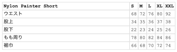 SUPREME NYLON PAINTER SHORT