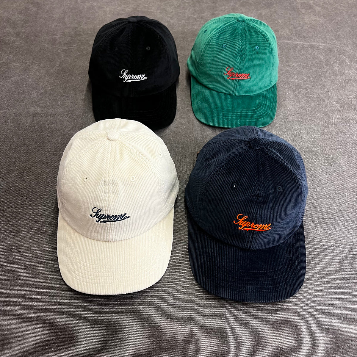 SUPREME SCRIPT CORDUROY 6 PANEL – Trade Point_HK