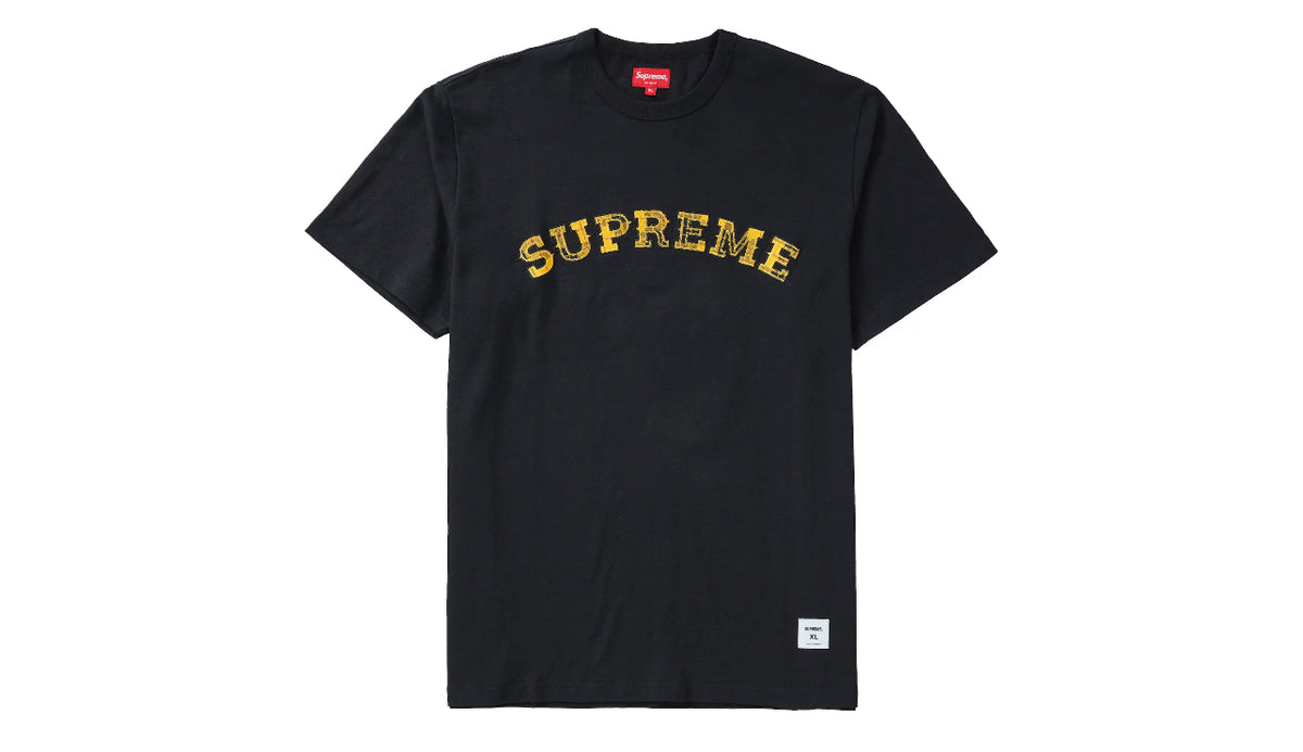 SUPREME PLAID APPLIQUE S/S TEE