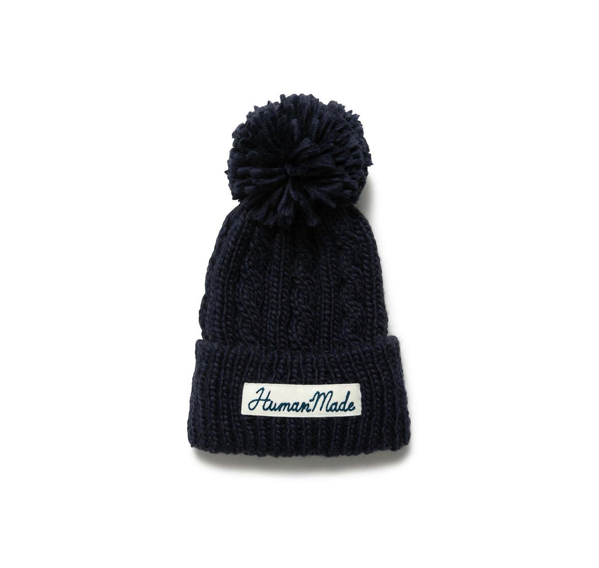 HUMAN MADE CABLE POP BEANIE