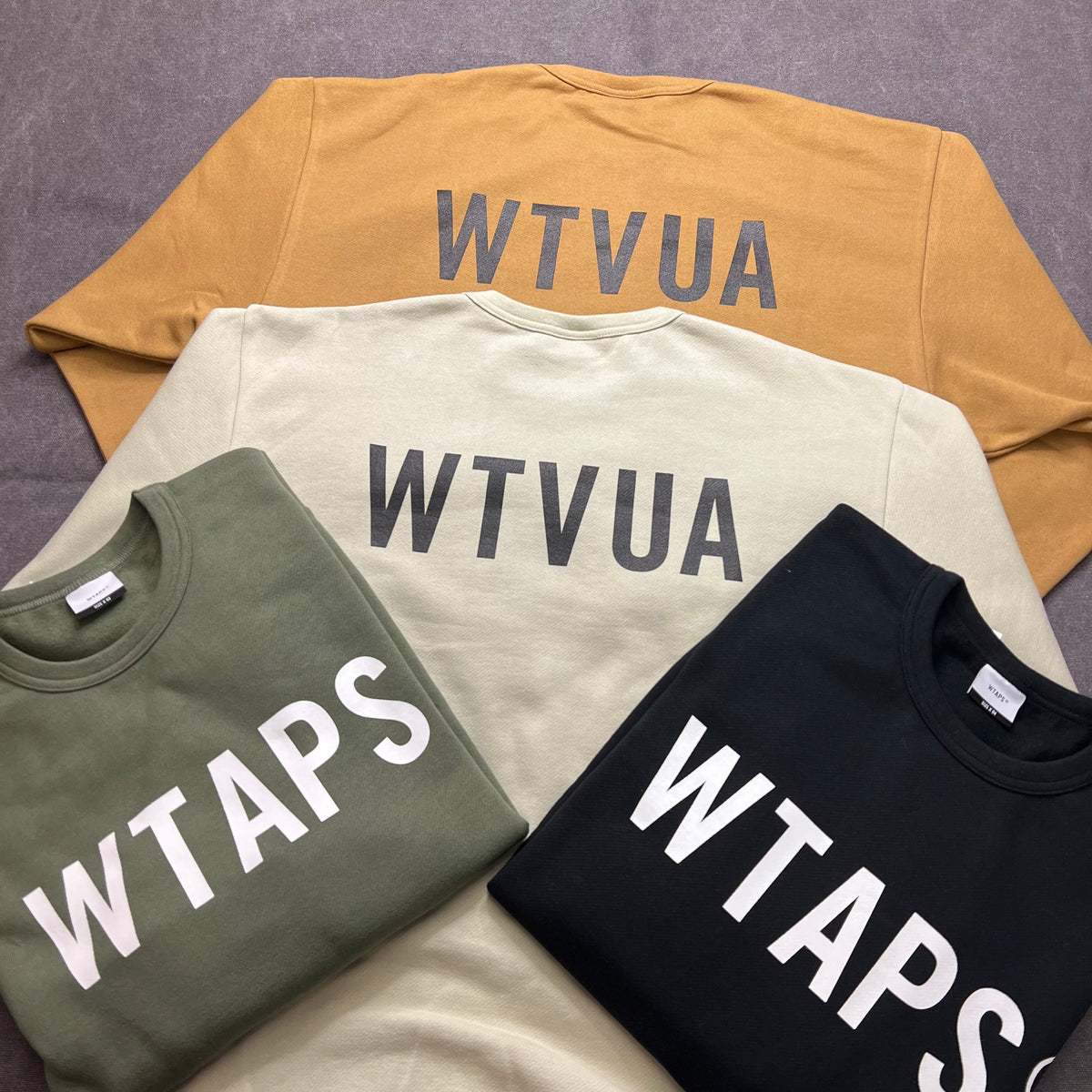 WTAPS WTVUA CREWNECK FW21