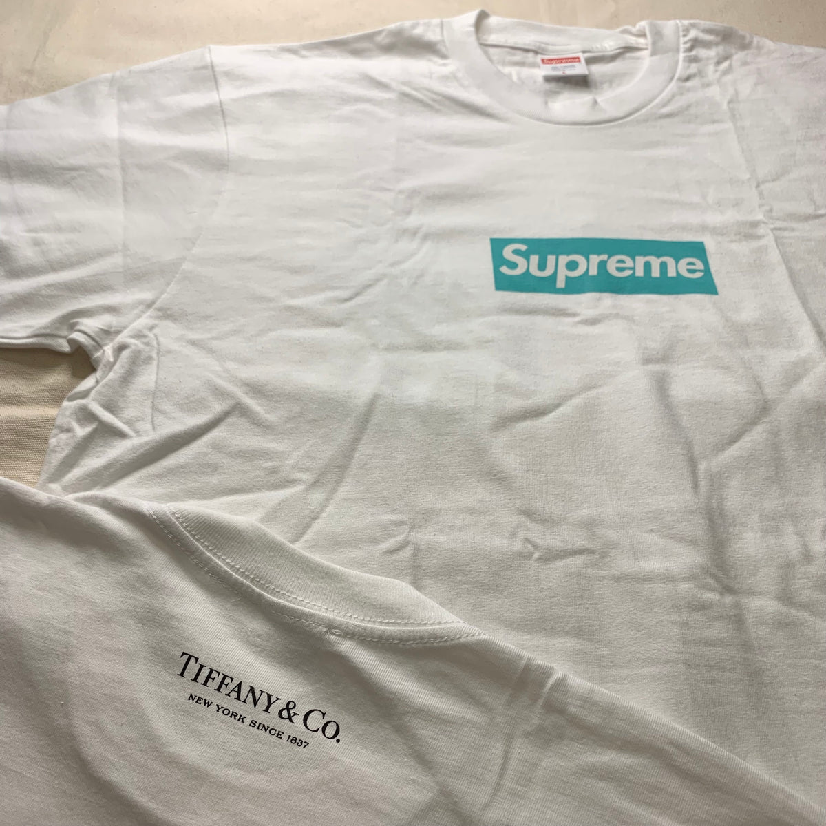 SUPREME TIFFANY & CO. BOX LOGO TEE