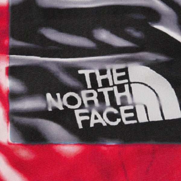 SUPREME THE NORTH FACE TROMPE L' OEIL PRINTED TAPE SEAM SHELL JACKET