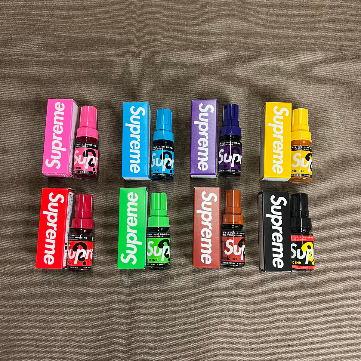 SUPREME MAGIC INK MARKERS (SET OF 8) – Trade Point_HK