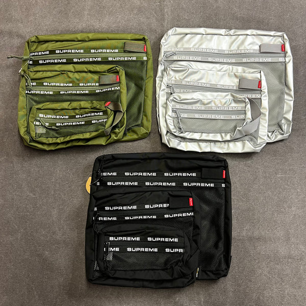 SUPREME ORGANIZER POUCH (SET OF 3)