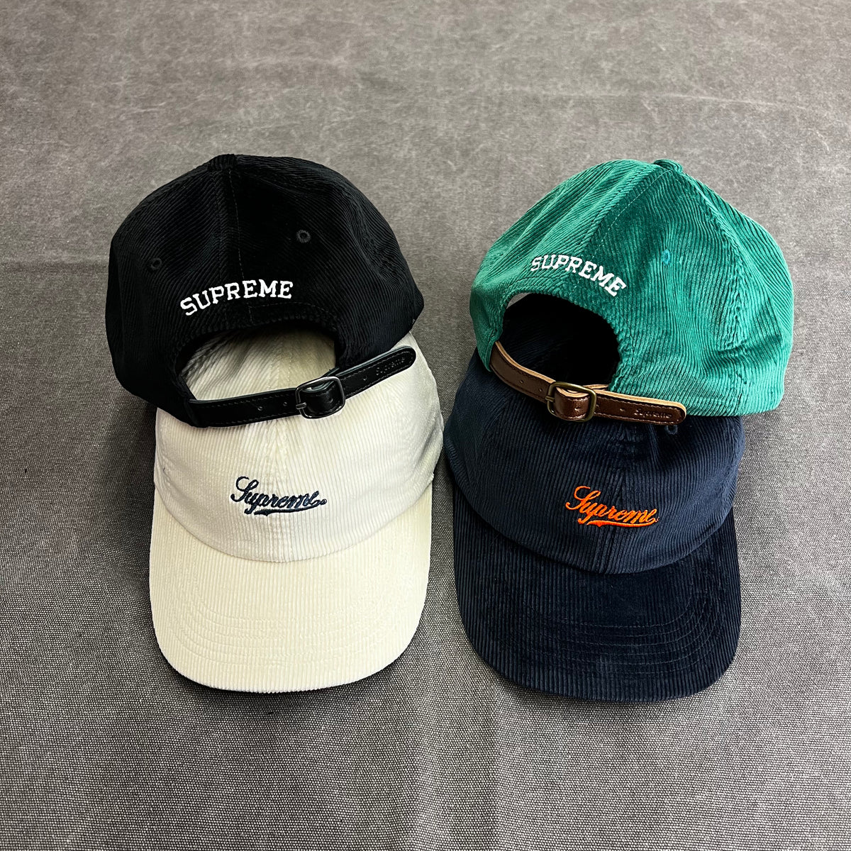 SUPREME SCRIPT CORDUROY 6 PANEL – Trade Point_HK